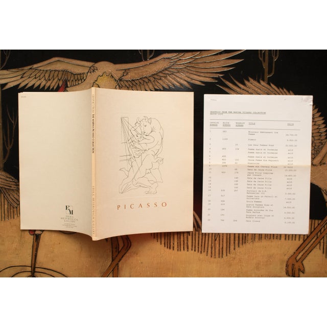 "Picasso. Graphics From the Marina Picasso Collection", 1985-1986 Catalogue and Price List For Sale - Image 11 of 12