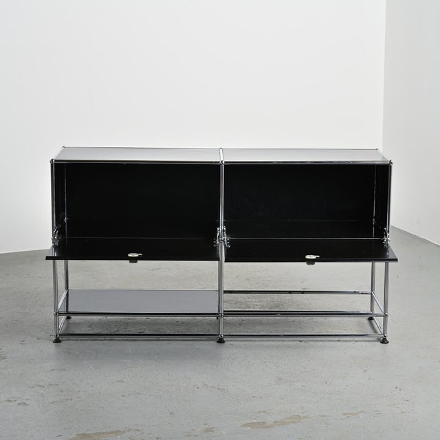 Metal Sideboard from USM Haller, Switzerland, 1970 For Sale - Image 7 of 16