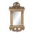 Vintage Small Ornate Gold Wall Mirror For Sale