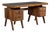 Pierre Jeanneret, Rare Writing Desk, Teak, Leatherette, Chandigarh, India, 1960s For Sale