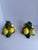 Vintage Ceramic Lemon & Blossom Candlesticks – Pair For Sale - Image 11 of 13