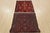 Karajeh Runner 3’7” X 10’3” Red Wool Vintage Tribal Hand-Knotted Oriental Rug For Sale - Image 13 of 14