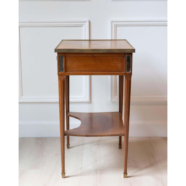 Louis XVI–Style Writing Table by André Mailfert, France, Mid-20th Century For Sale - Image 11 of 13