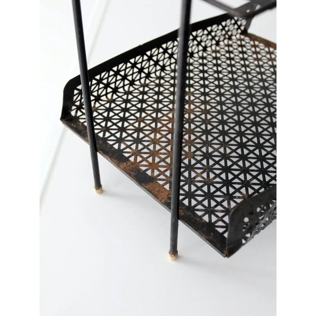 Mid-Century Modern Tiered Stand For Sale - Image 9 of 11