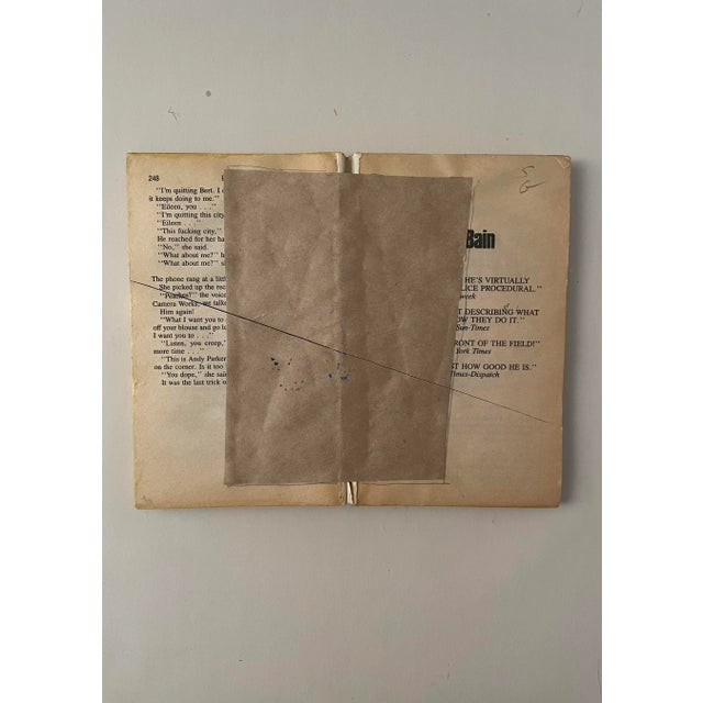 Vintage Abstract Mixed Media Book Art by Irwin Susskind For Sale In New York - Image 6 of 6