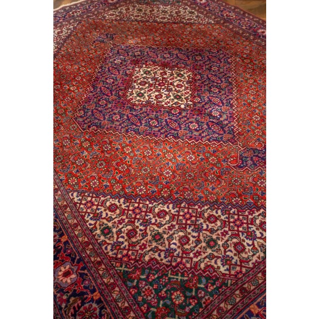 Hand-knotted rug in the Kurdistan province. Very high-quality rug in typical colors and patterns. The rug is about 20...