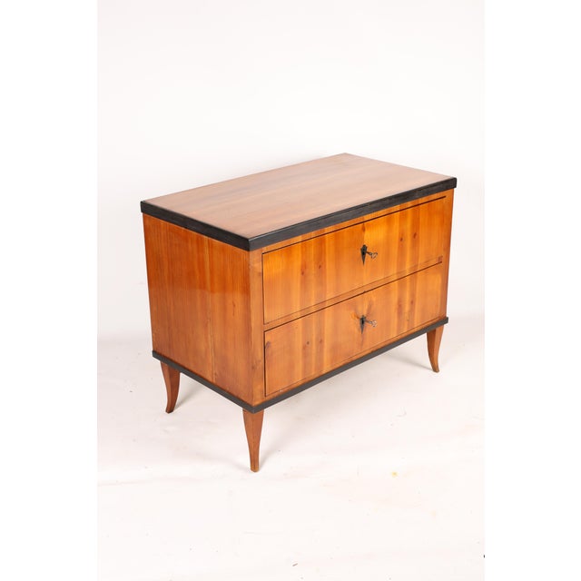 Biedermeier Chest of Drawers in Cherry Wood, 1830 For Sale - Image 16 of 16
