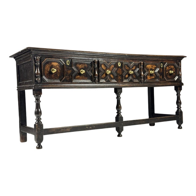 English William & Mary Dresser, 17th Century For Sale