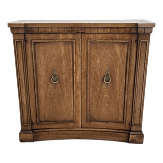 1960s Vintage Drexel Triune Demilune Cabinet For Sale