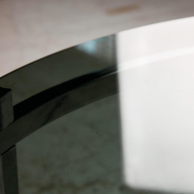 Chrome and Glass Coffee Table For Sale - Image 16 of 17