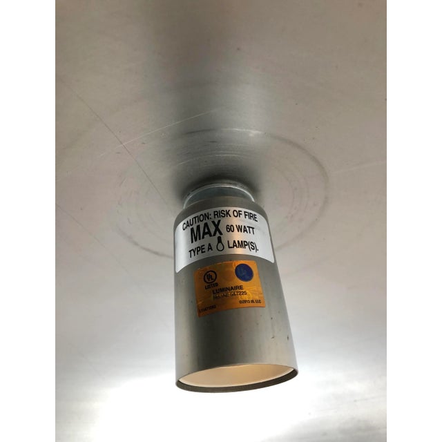 Noir Black Metal Marine Pendant Light For Sale - Image 12 of 13