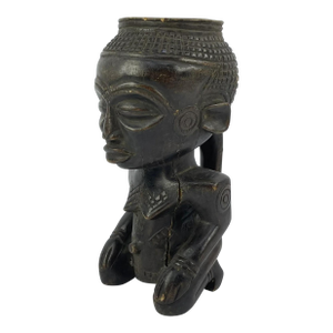 Early 20th Century Kuba Figural Cup