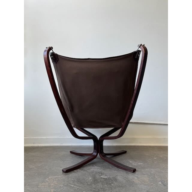 Wood 1970s "Falcon" Chair Attributed to Sigurd Ressell for Vatne Möbler For Sale - Image 7 of 11