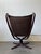 Wood 1970s "Falcon" Chair Attributed to Sigurd Ressell for Vatne Möbler For Sale - Image 7 of 11