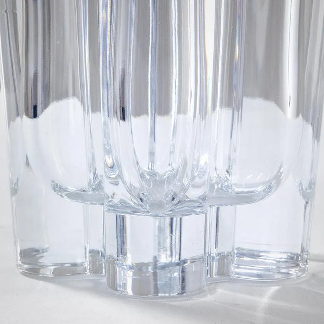 Gio Ponti Gerbera Vase in Glass by Gio Ponti, 1980s For Sale - Image 4 of 7