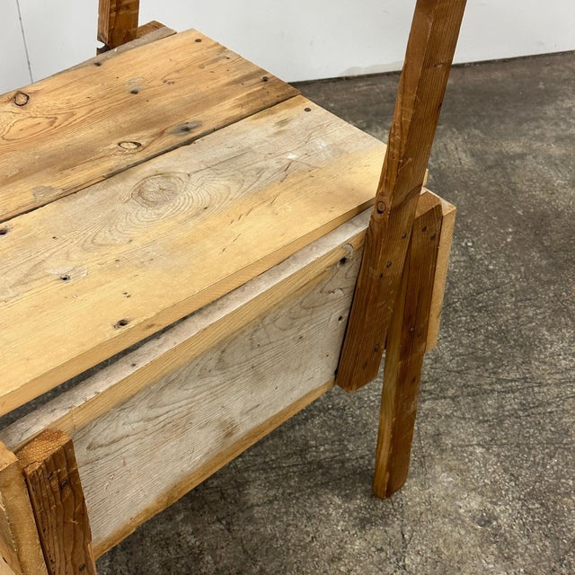 Enzo Mari 1970s Studio Made Sedia Chair Attributed to Enzo Mari For Sale - Image 4 of 8