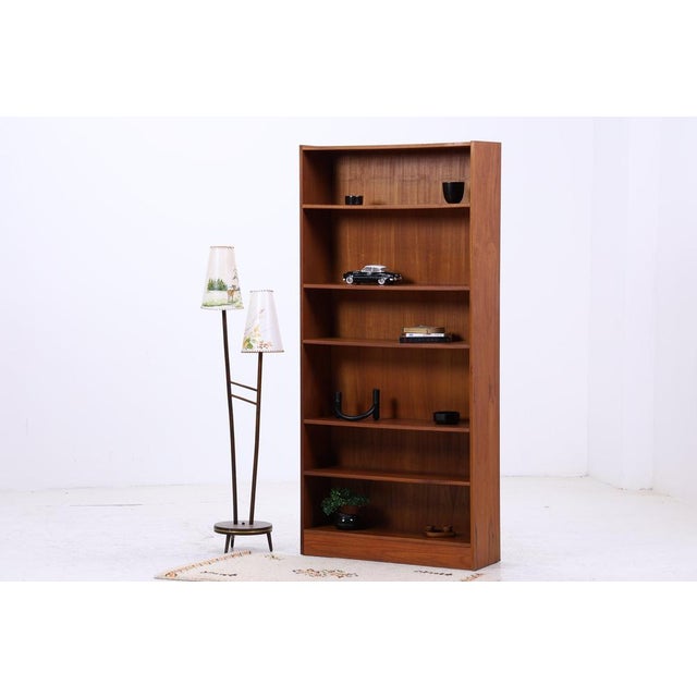 Mid-Century Modern Teak Bookcase, 1960s For Sale - Image 3 of 14