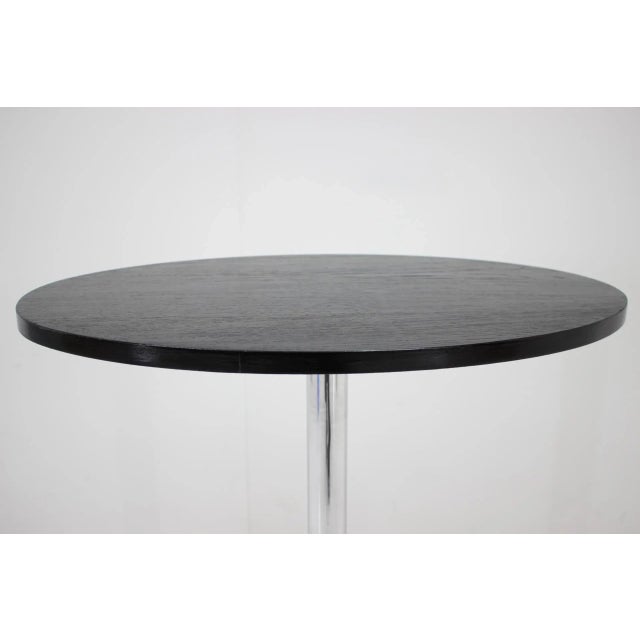 Bauhaus Bauhaus Chrome Side Table from SLEZAK Factories, 1930s For Sale - Image 3 of 7