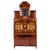 Antique Empire Secretary Desk in Hand-Polished Mahogany with Marquetry, 1840s For Sale - Image 12 of 12