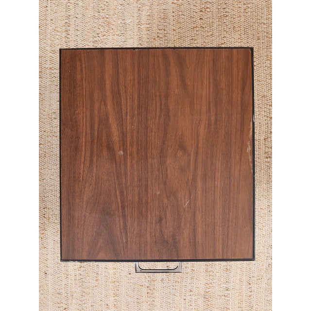 Black Atomic Filing Cabinet 1970s For Sale - Image 4 of 9