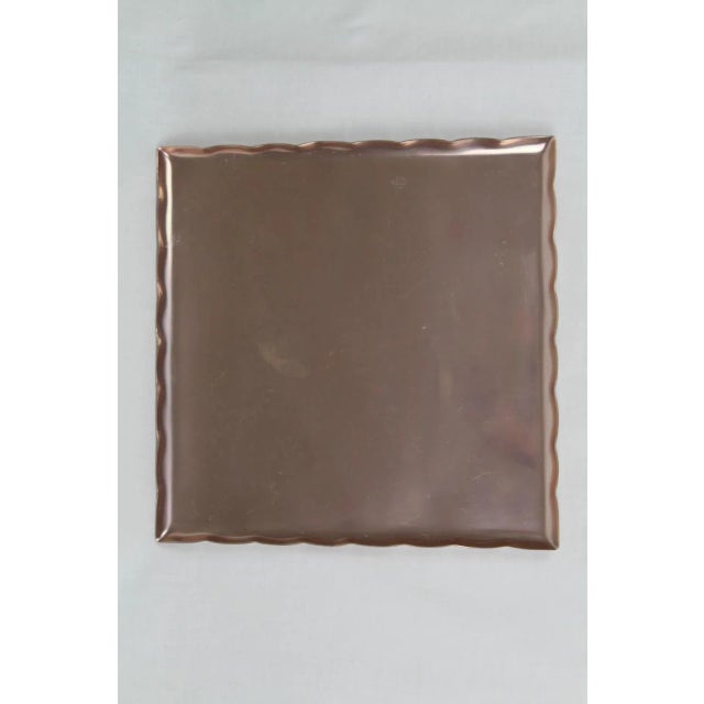 Vintage Tray by Fritz August Breuhaus de Groot for Zeppelin Metallwerke, 1930s For Sale - Image 7 of 7