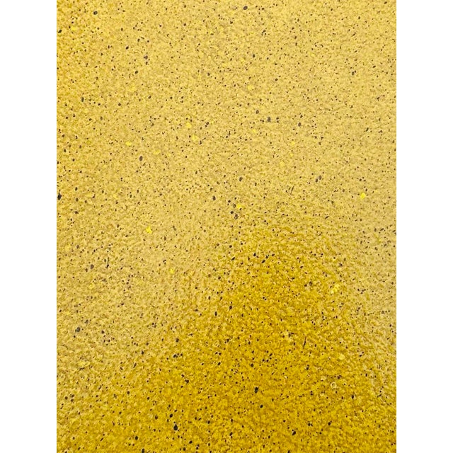 1960’s Yellow Toned Console Table by Jack Cartwright for Founders Furniture For Sale In Miami - Image 6 of 8