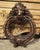 Oversized French Carved Walnut Study of a Bronze Door Knocker, 19th Century For Sale In Dallas - Image 6 of 16