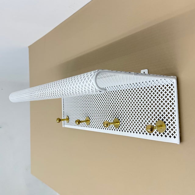 Coat Rack in the style of Mathieu Matégot, 1950s For Sale - Image 11 of 18