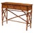 English Console Table, Brown, Rattan For Sale - Image 4 of 4