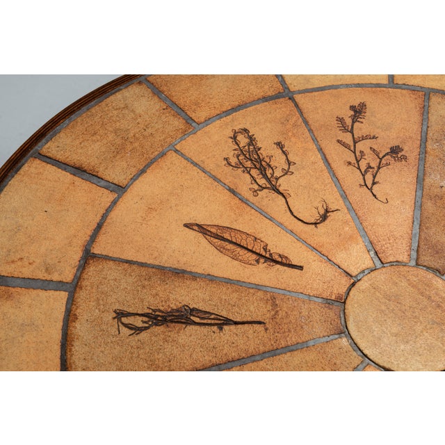 Les Herbiers Coffee Table by Roger Capron for Vallauris, 1960s For Sale - Image 10 of 13