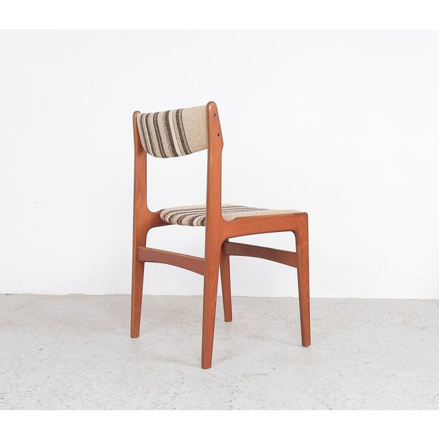 Wood Vintage Teak Chairs by Erik Buch for OD Furniture, Denmark, 1960s, Set of 4 For Sale - Image 7 of 16
