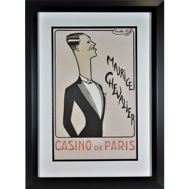 Charles Kiffer, Maurice Chevalier, Casino de Paris, 1925 For Sale In San Francisco - Image 6 of 6