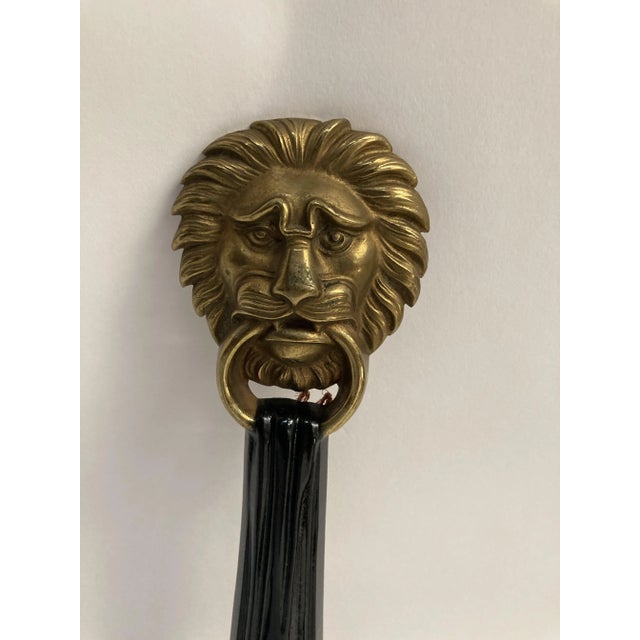 Metal Sconces from Maison Jansen, Set of 2 For Sale - Image 7 of 10