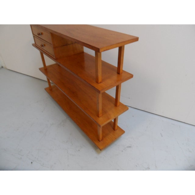 Vintage Open Bookcase in Wood, 1950s For Sale - Image 13 of 16