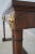 Baker Neoclassical Mahogany Console Table W. Paw Feet For Sale In Philadelphia - Image 6 of 12