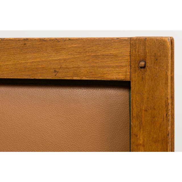 Late 19th Century French Louis XVI Style Dining Chairs in Tan Leather, Set of 6 For Sale - Image 10 of 18