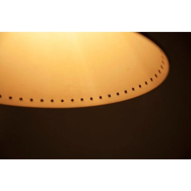 Gold Vintage Kegle Brass Pendant by Bent Karlby for Lyfa For Sale - Image 8 of 9