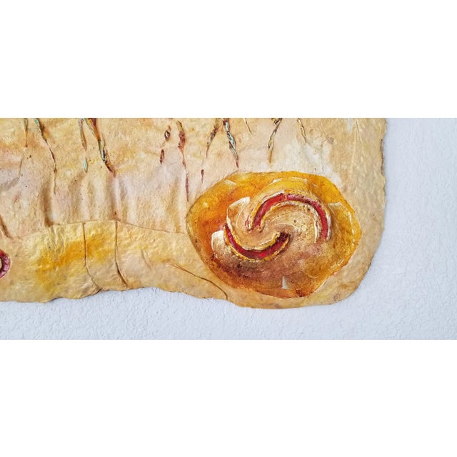 Yellow K Anderson Vintage Figurative Wall Art For Sale - Image 8 of 12