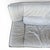 Late 20th Century Vintage Nicoletti Italia Postmodern Gray Leather Loveseat, Italy, 1980s For Sale - Image 5 of 11