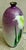 Miniature Antique Japanese Meiji Era Cloisonné Enamel Ginbari Vase in Silver With Irises, Signed For Sale In San Antonio - Image 6 of 12