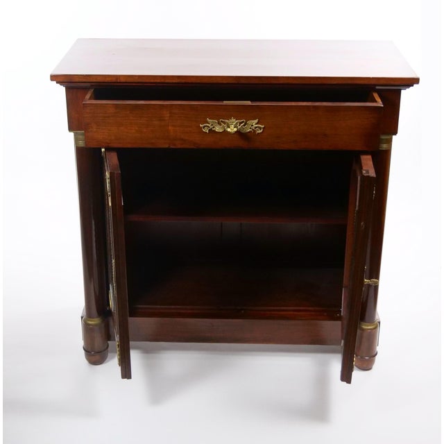Traditional Antique Regency-Style Rosewood Mahogany Bookcase Cabinet, Circa 1880 For Sale - Image 3 of 11