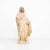Cream Large Traditional Plaster Virgin Sculptural Figure, 1930s For Sale - Image 8 of 17