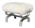 Phyllis Morris Mid Century Modern Phyllis Morris Lucite Bench W White Fur Seat For Sale - Image 4 of 6