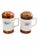 1970s Vintage Nautical Ceramic & Copper Salt and Pepper Shakers – Pair For Sale In San Diego - Image 6 of 6