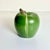 1980s Vintage Boho Chic Arts & Crafts Trompe L’Oeil Green Apple Salt & Pepper Shakers - A Pair For Sale - Image 4 of 14
