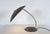 Goldenrod Mid-Century Industrial Grey Desk Light Lamp by Christian Dell for Kaiser Idell / Kaiser Leuchten, Germany, 1960 For Sale - Image 8 of 14
