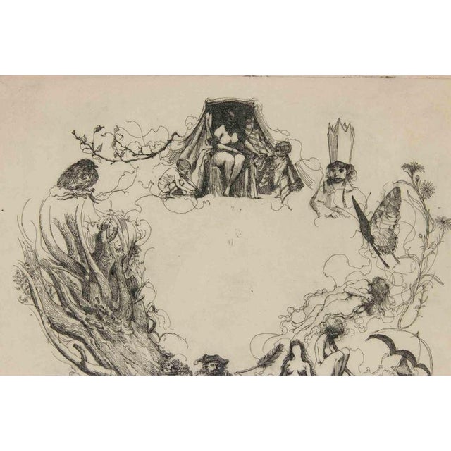 1960s Sheldon Fink, Nude, Daydreams, 1965, Etching For Sale - Image 5 of 7