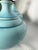 Vintage Blue Ceramic Table Lamps, France, 1970s, Set of 2 For Sale - Image 12 of 13