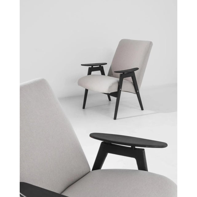 Mid-Century Modern 1960s Czech Armchairs by J. Smidek for Ton, a Pair For Sale - Image 3 of 6