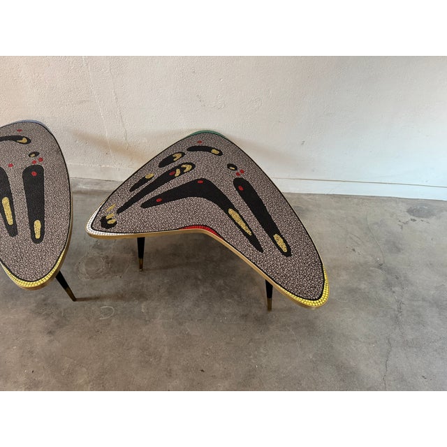 Mosaic Table by Berthold Müller-Oerlinghausen, 1950s For Sale - Image 6 of 13